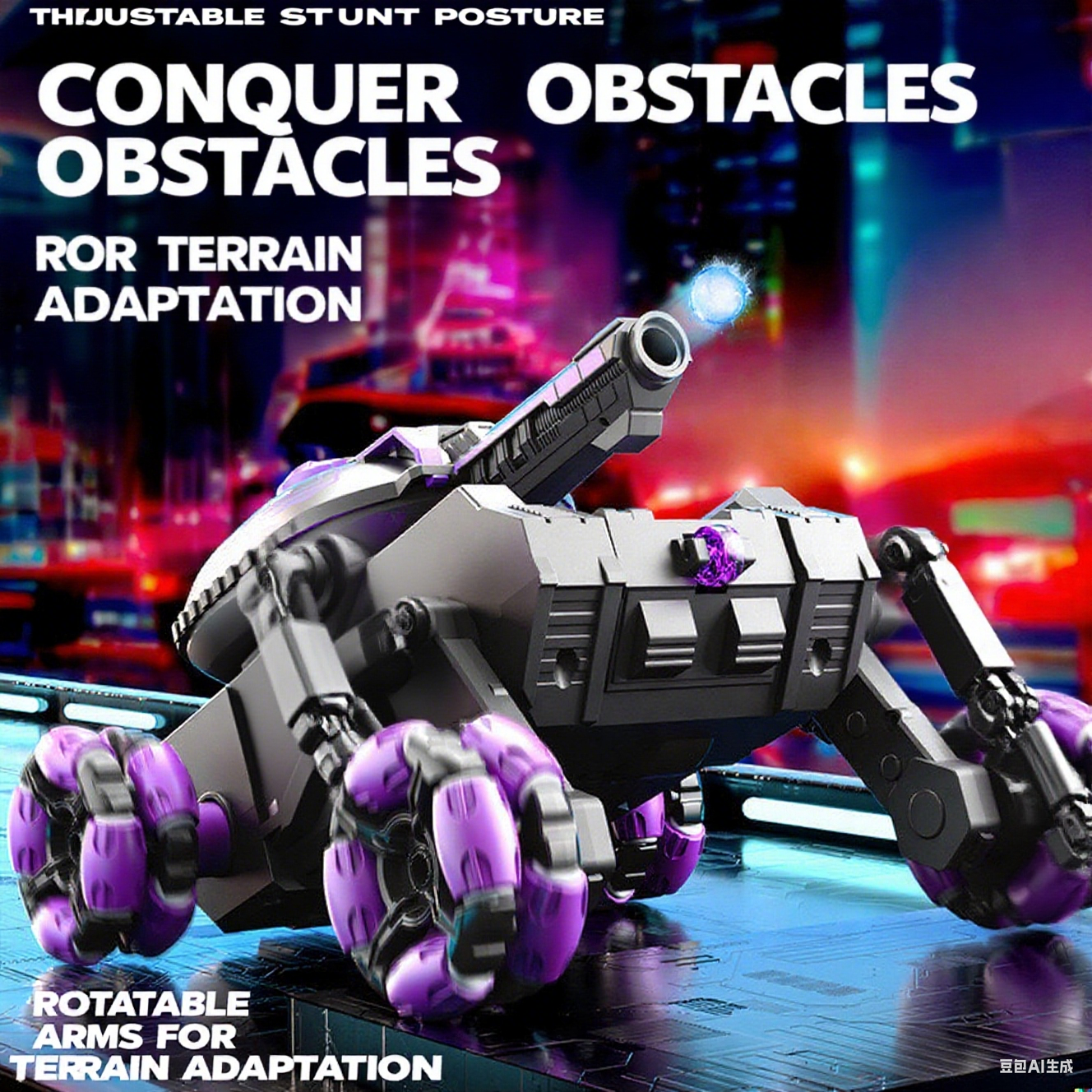 RC Tank: Ultra Agile, Off-Road Beast. Water Beads, Battle-Ready – Cool!